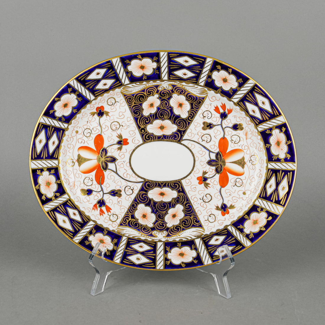 ROYAL CROWN DERBY Traditional Imari 2451 Platter