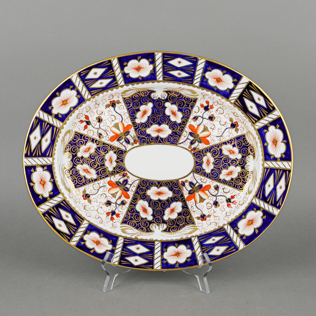 ROYAL CROWN DERBY Traditional Imari 2451 Platter