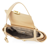 FENDI Compilation Shoulder Bag - Beige Leather