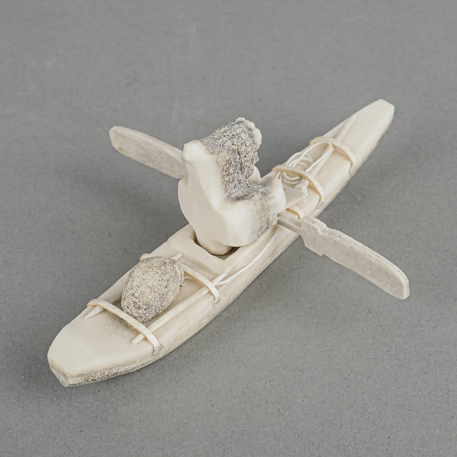 Attributed To Danny Etooangat (Pangnirtung) Kayak