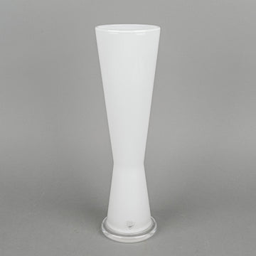 ORREFORS Amaryllis Vase White