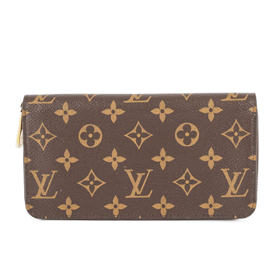 LOUIS VUITTON Monogram Canvas Zippy Wallet