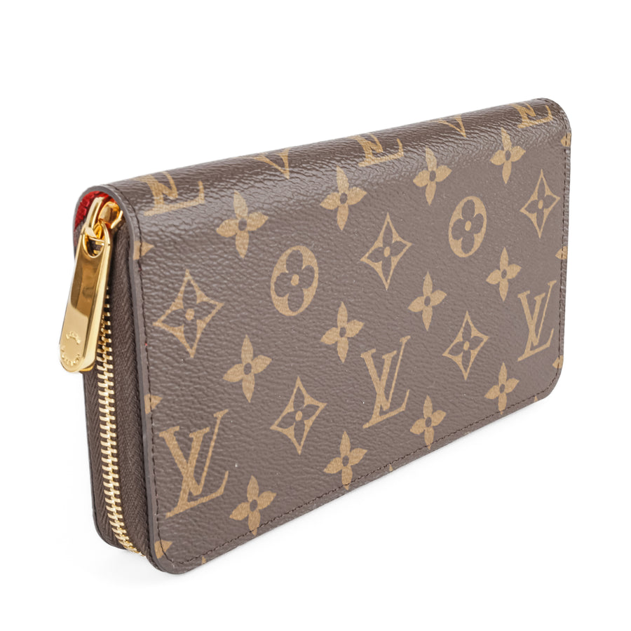 LOUIS VUITTON Monogram Canvas Zippy Wallet