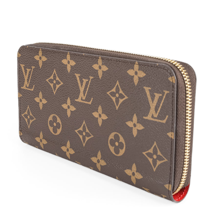 LOUIS VUITTON Monogram Canvas Zippy Wallet