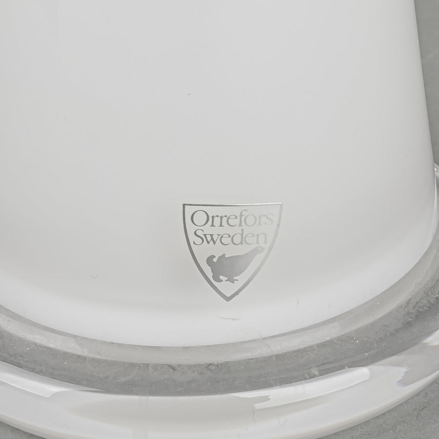 ORREFORS Amaryllis Vase White