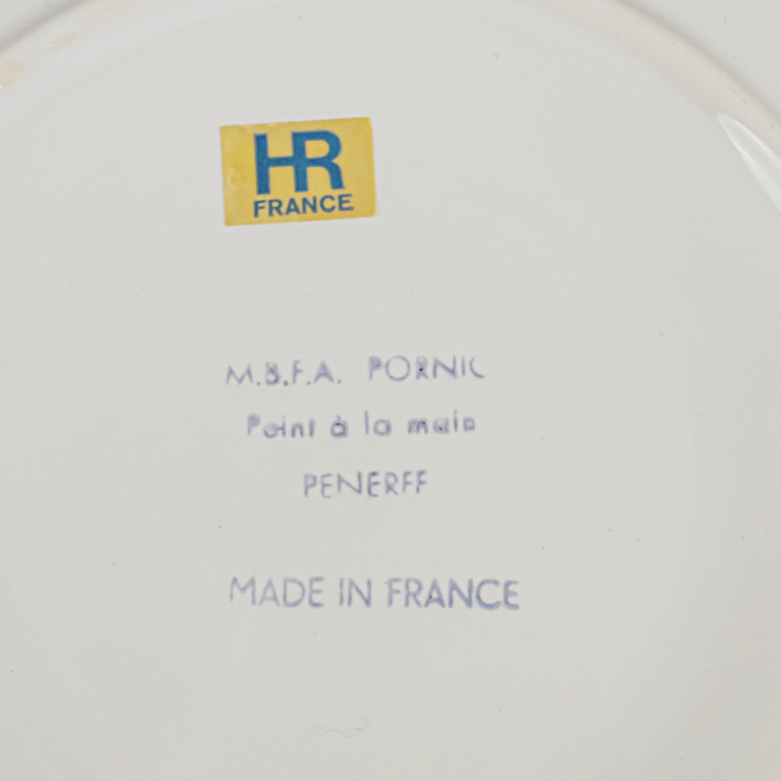 PORNIC Penerff Oyster Plates Set of 4