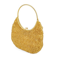 Vintage Gold Beaded Handbag