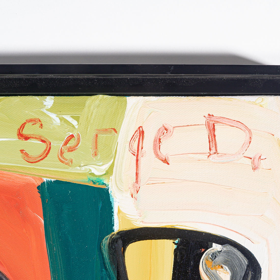 Serge Deherian (Canadian 1955) "The Table" Oil On Canvas