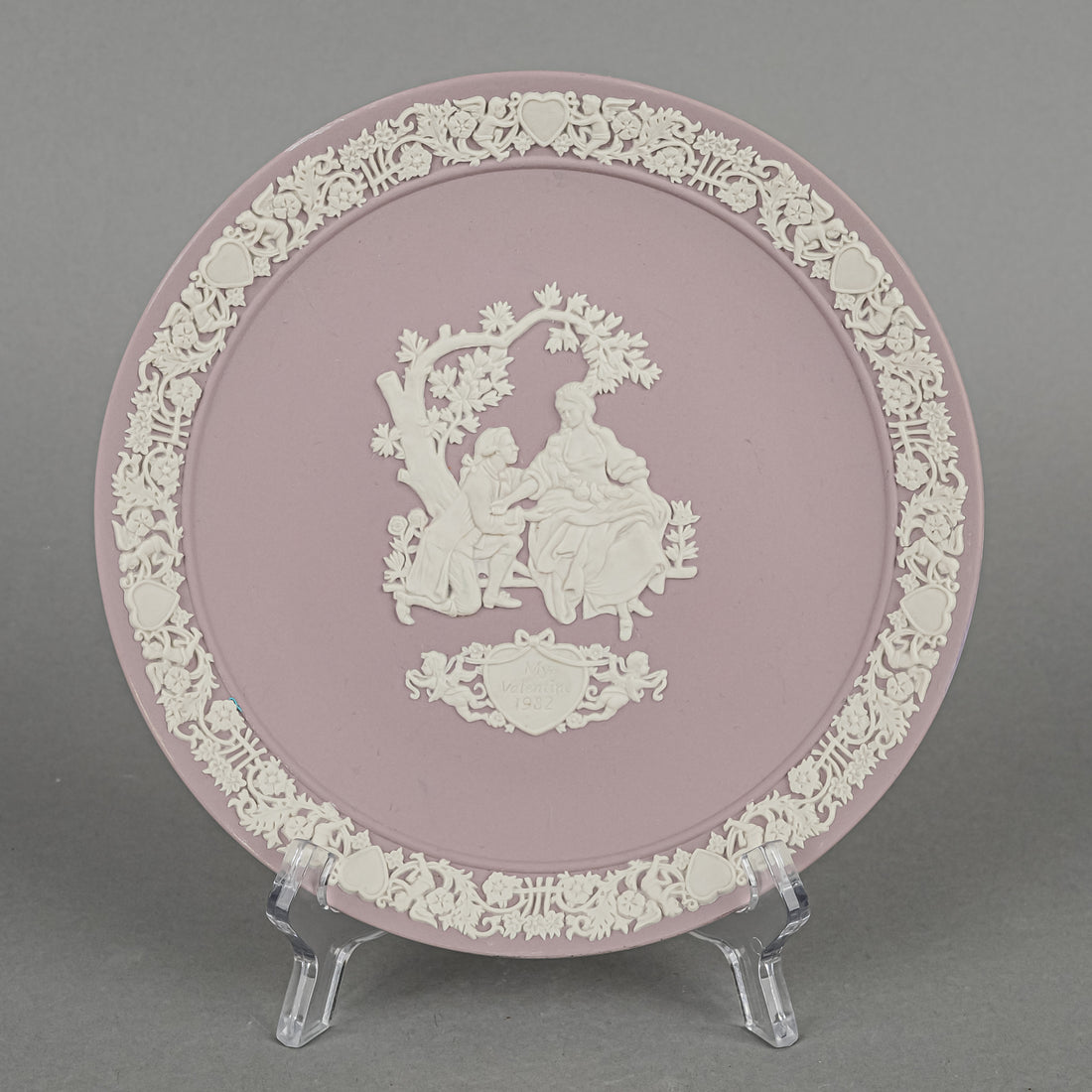 WW Japerware My Valentine 1982 Collector Plate