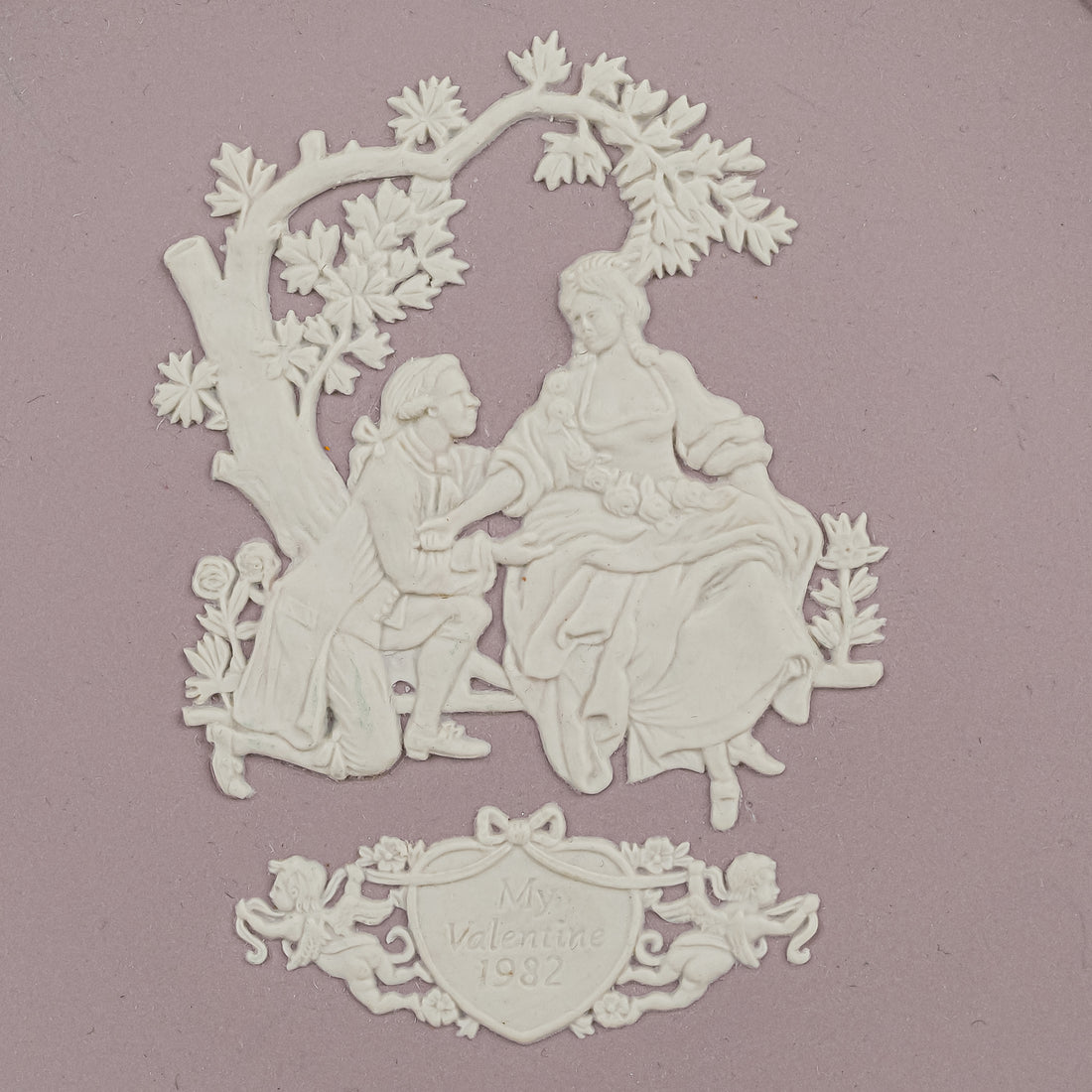 WW Japerware My Valentine 1982 Collector Plate