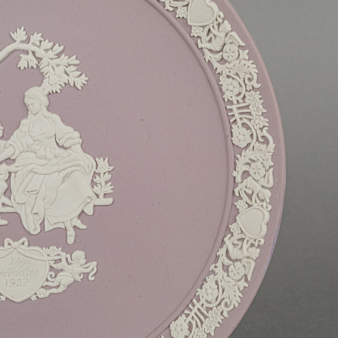 WW Japerware My Valentine 1982 Collector Plate