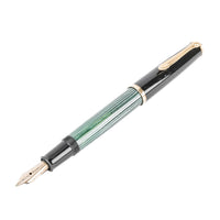 Vintage PELIKAN 400 Green Piston Fountain Pen With 14k Nib