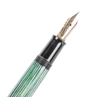 Vintage PELIKAN 400 Green Piston Fountain Pen With 14k Nib