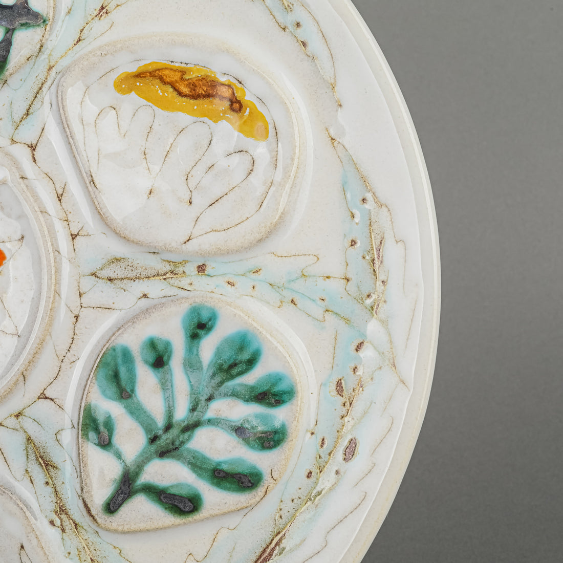 PORNIC Penerff Oyster Plates Set of 4