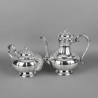 BIRKS Primrose Plate Melon 357 Silver Plate Tea & Coffee Service 6pcs
