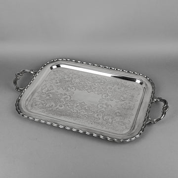 BIRKS Primrose Plate Silverplate Tray