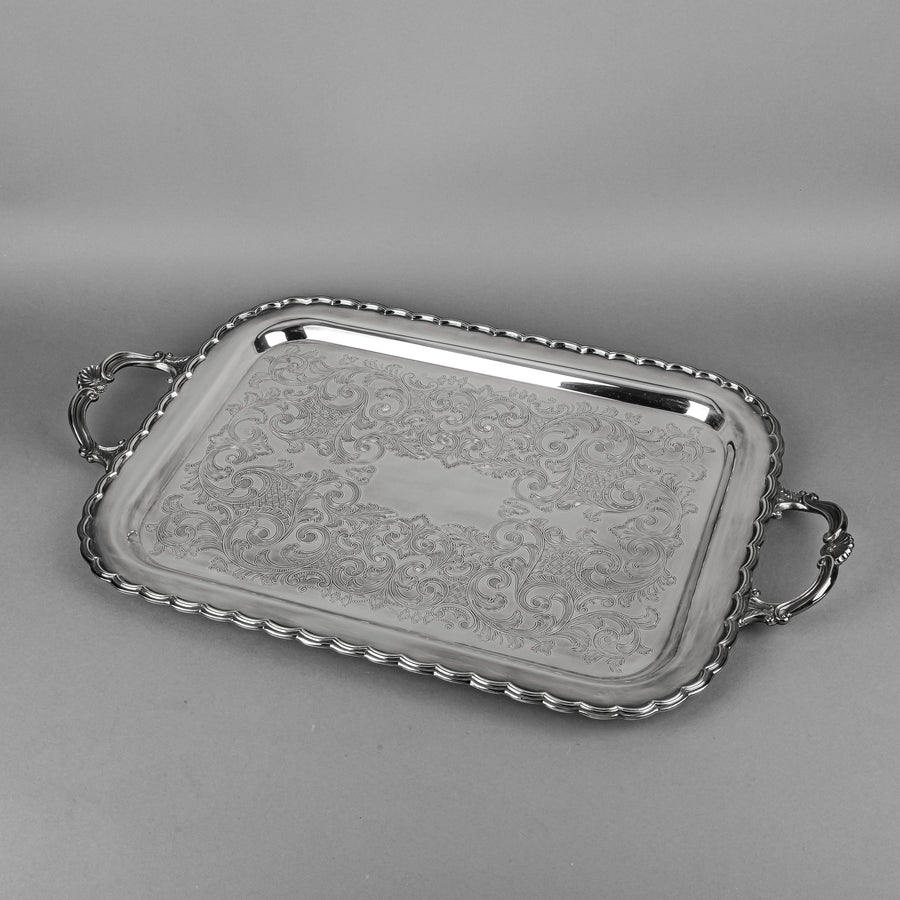 BIRKS Primrose Plate Silverplate Tray