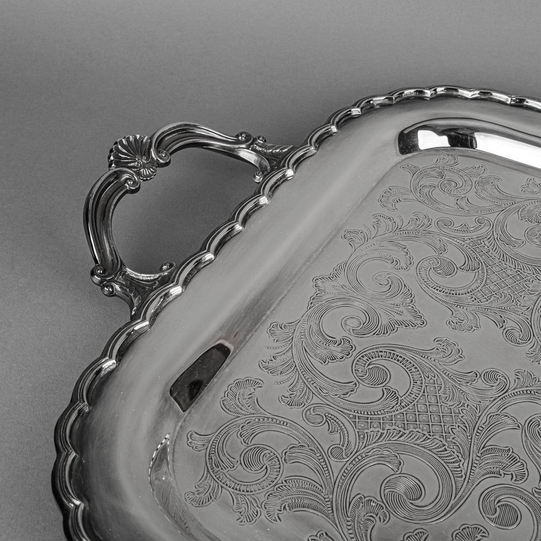 BIRKS Primrose Plate Silverplate Tray