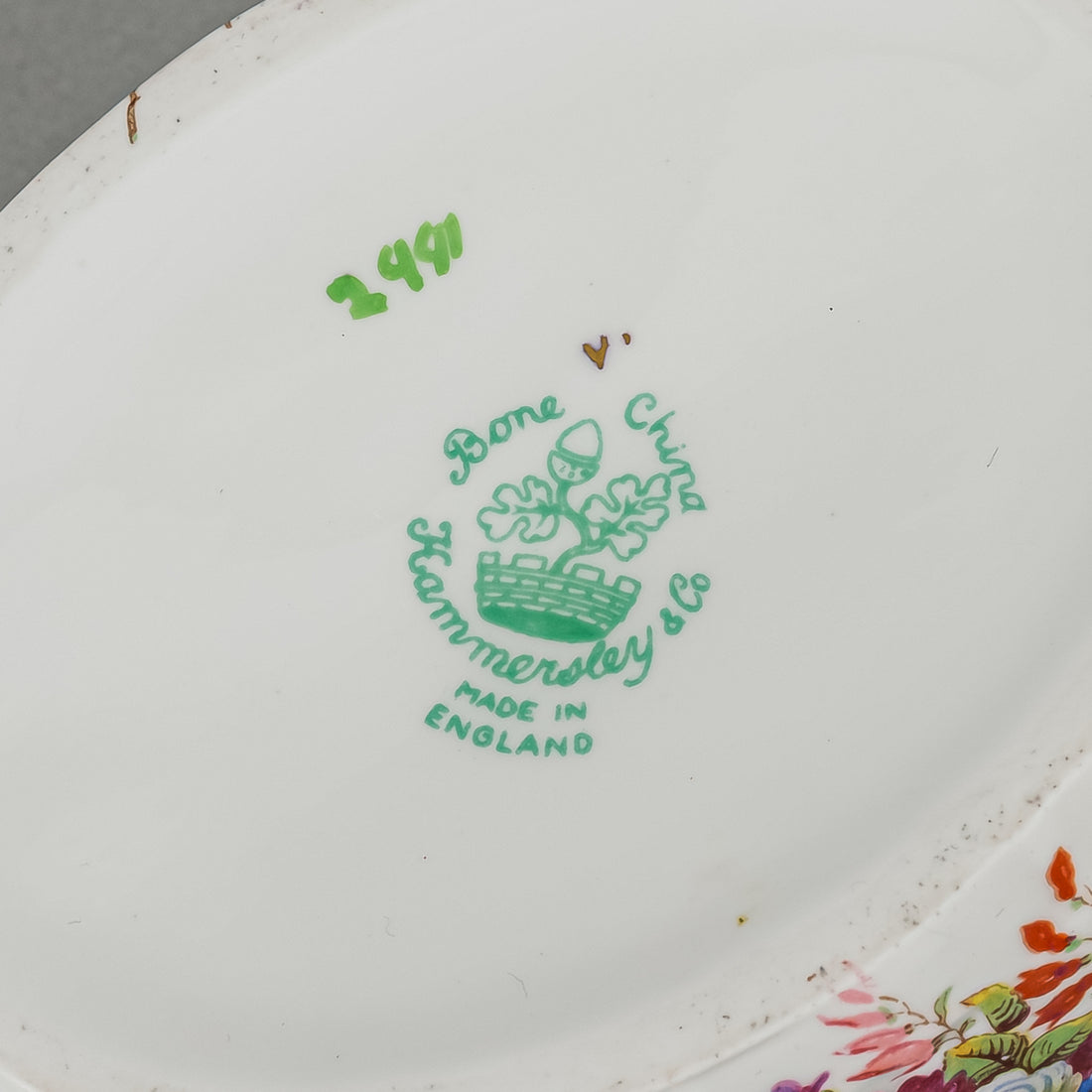 HAMMERSLEY Howard Sprays Berry Server 3 Pieces