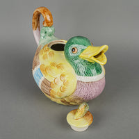 FITZ AND FLOYD Duck Collection Tea Service 5 Pieces