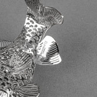 CHRISTOFLE Lumiere d'Argent Silverplate Figurine Brill Fish