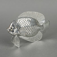 CHRISTOFLE Lumiere d'Argent Silverplate Figurine Angel Fish