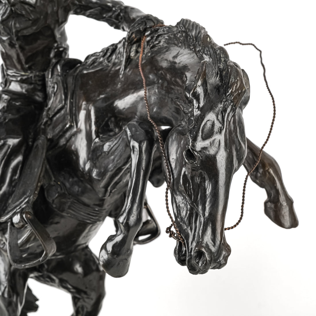 After Frederic Remington (American 1861-1909) "Bronco Buster"