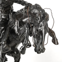 After Frederic Remington (American 1861-1909) "Bronco Buster"