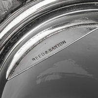 REED & BARTON Silver Plate Tilting Water Jug & Stand