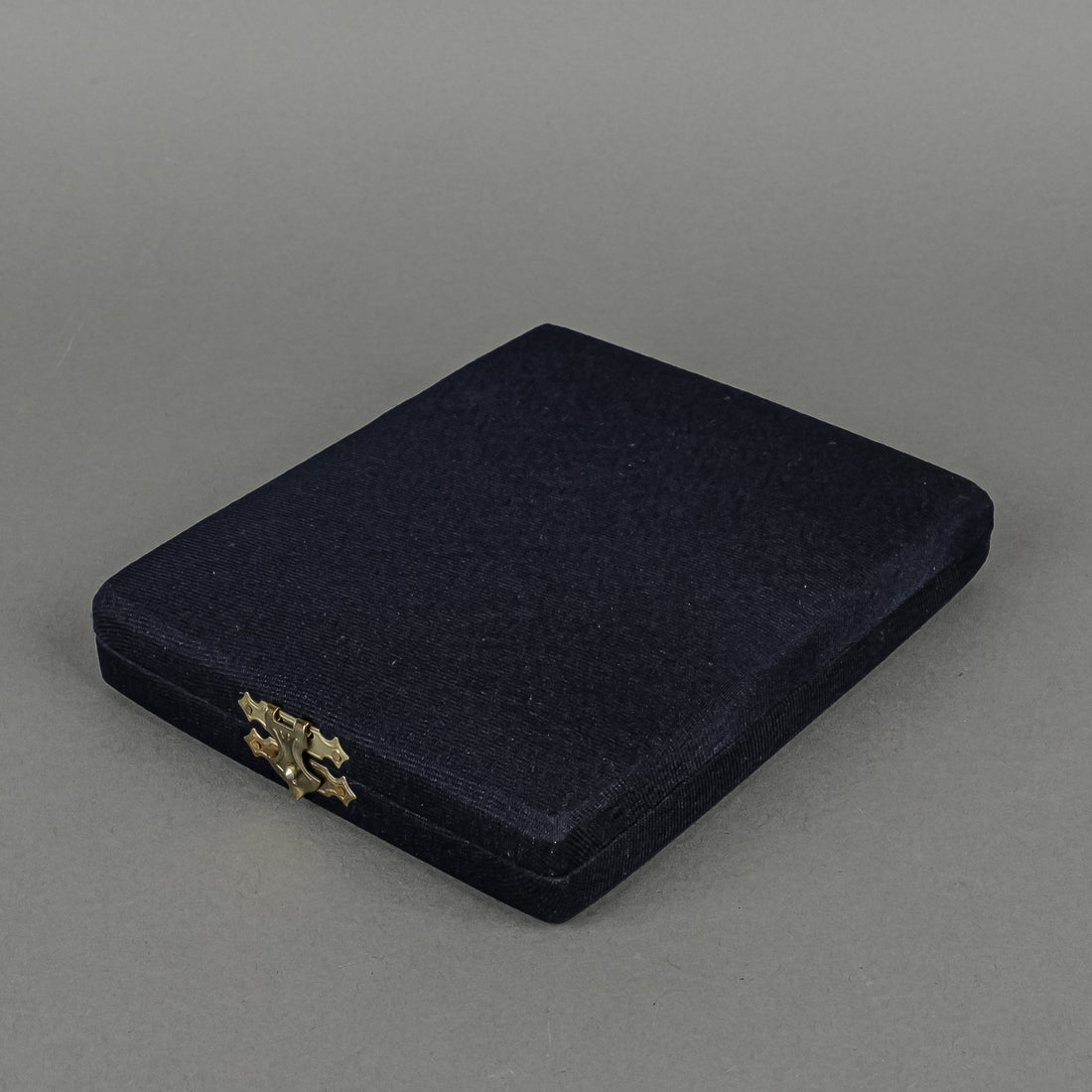 Silver Plate Lapis Inlaid Picture Frame