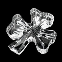 WATERFORD Shamrock Crystal Paperweight