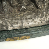 After Frederic Remington "Horse Thief"