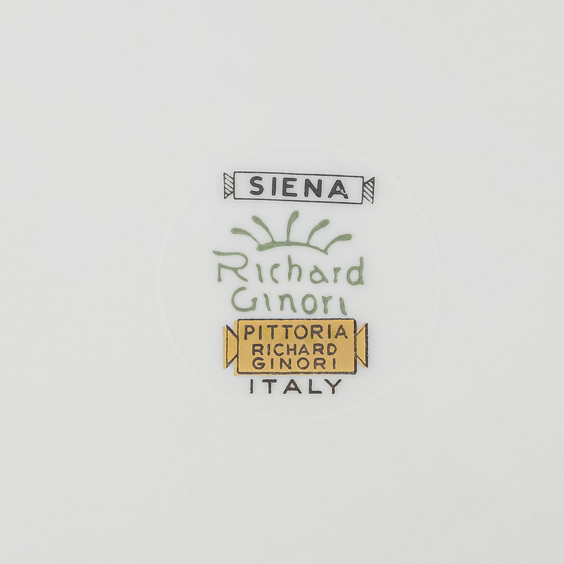RICHARD GINORI Siena Scalloped Dinner Plates Set Of 6