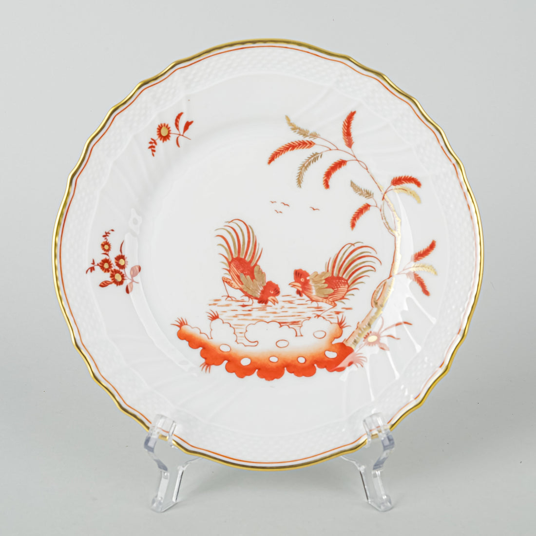 RICHARD GINORI Siena Scalloped Bread And Butter Plates Set Of 8