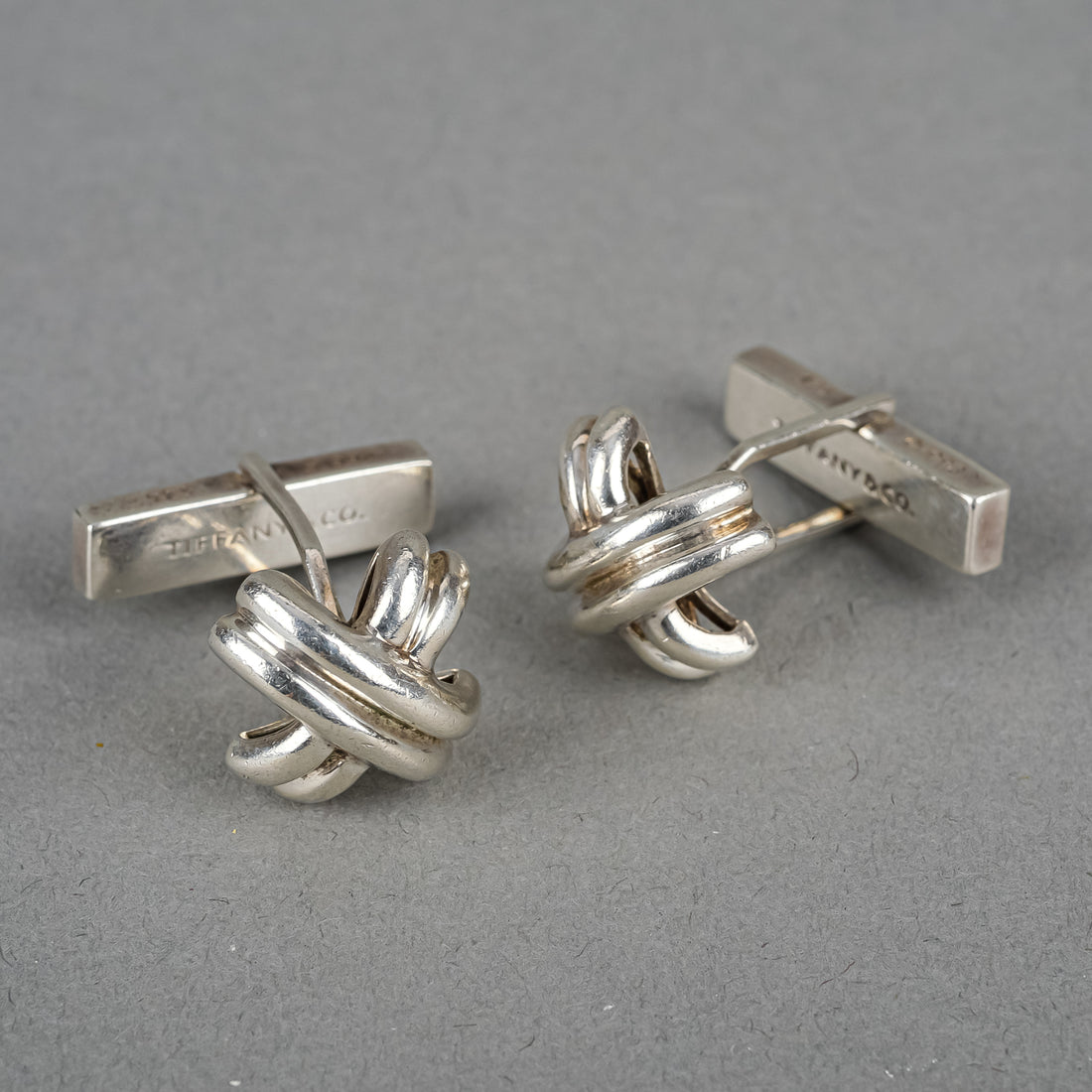 TIFFANY & CO Sterling Signature X Cufflinks