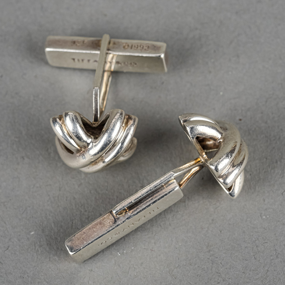 TIFFANY & CO Sterling Signature X Cufflinks