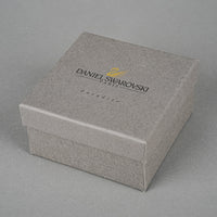 DANIEL SWAROVSKI Gold Tone Orange Pink Butterfly Pin