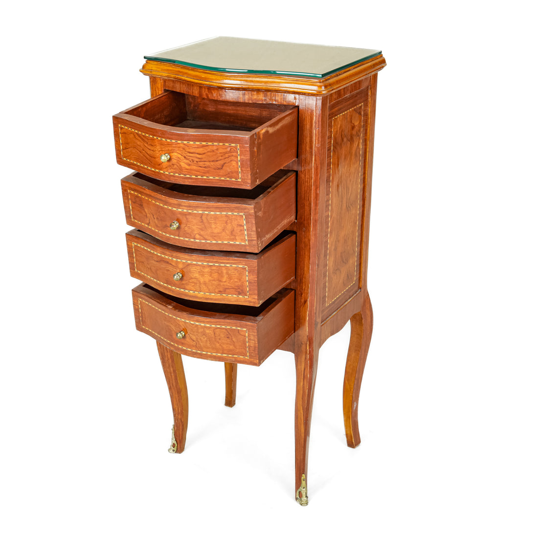 Louis XV Style Drawered Side Table