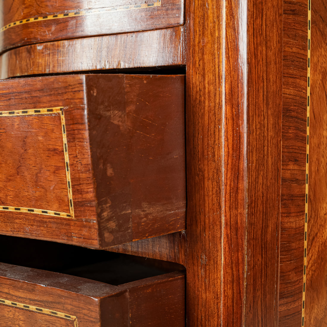 Louis XV Style Drawered Side Table