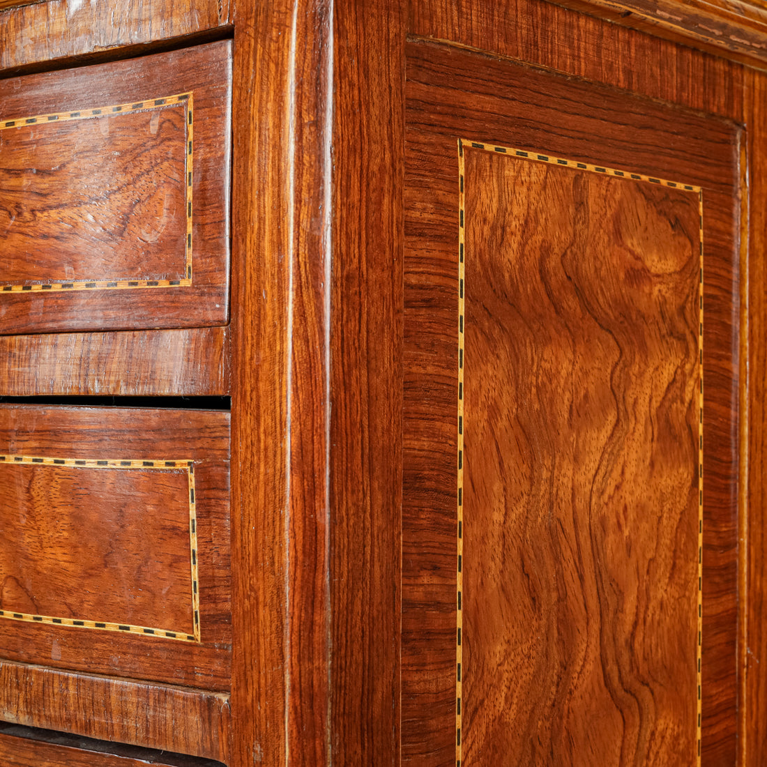 Louis XV Style Drawered Side Table