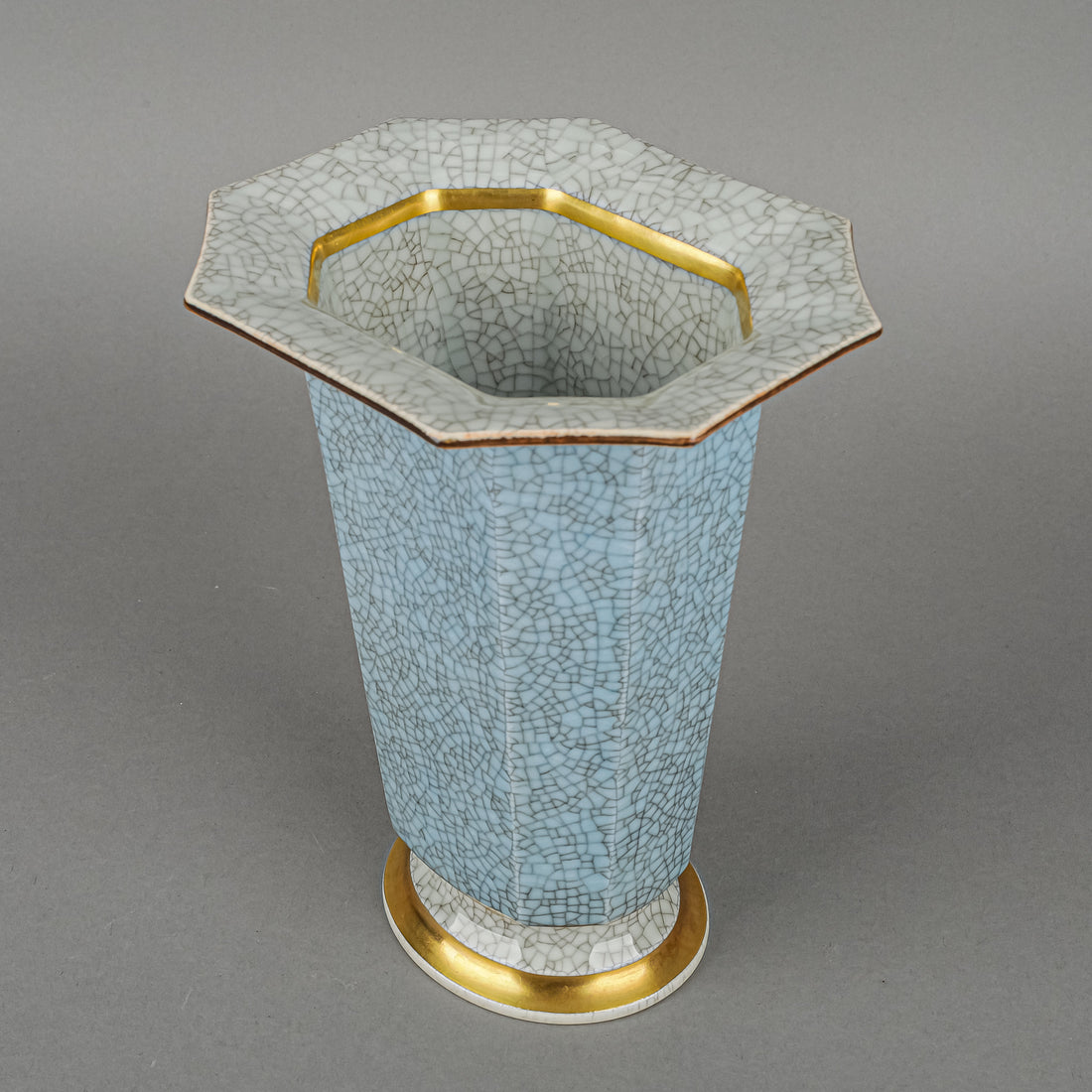 ROYAL COPENHAGEN Thorkild Olsen Crackle Vase 458/2504