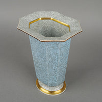 ROYAL COPENHAGEN Thorkild Olsen Crackle Vase 458/2504