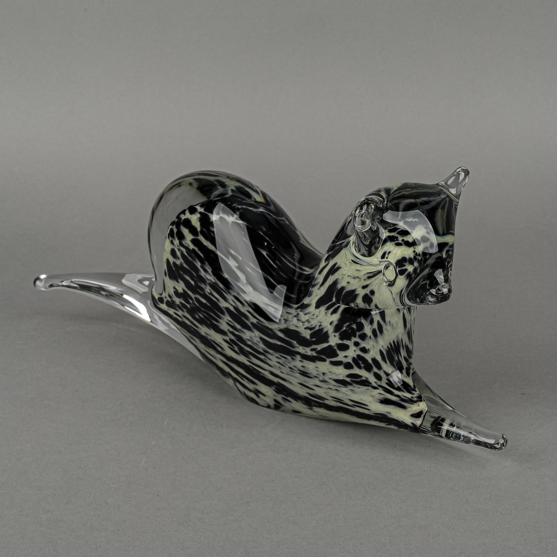 FM KONSTGLAS Art Glass Sea Otter B4-265