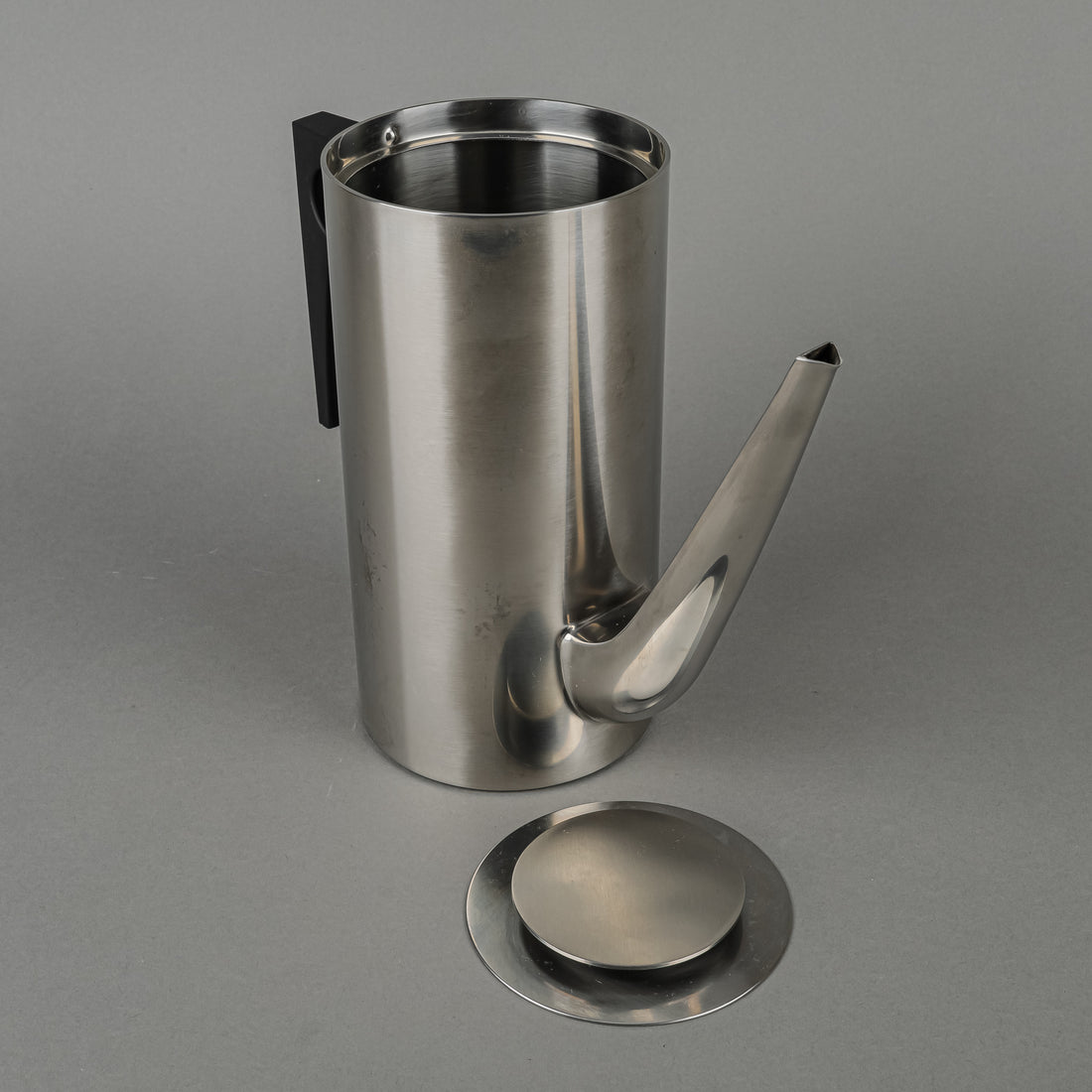 STELTON Cylinda-Line Stainless Steel Coffee Pot With Lid