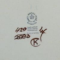 ROYAL COPENHAGEN Marianne Johanson Faience Square Dish 429/2883