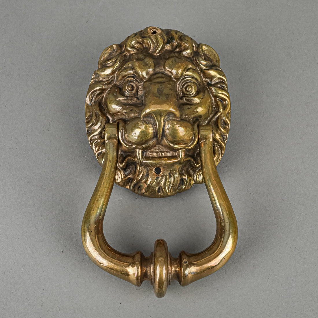 Brass Door Knocker - Lion's Head
