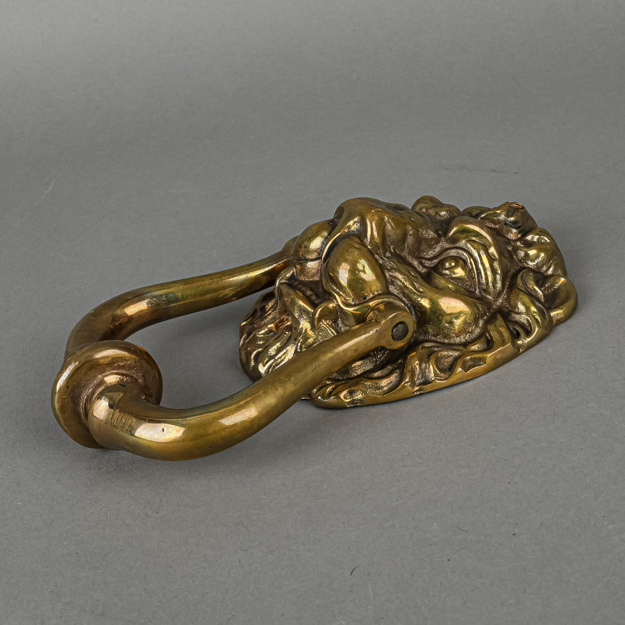 Brass Door Knocker - Lion's Head