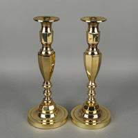 BALDWIN Brass Candlesticks Set Of 2