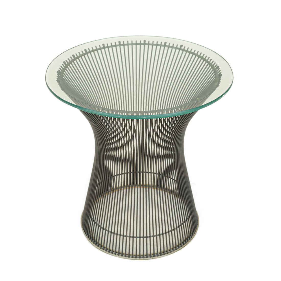KNOLL Warren Platner Stool w/Yellow Upholstery