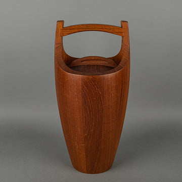 DANSK Jens Quistgaard CONGO Teak Lidded Ice Bucket H15.5"